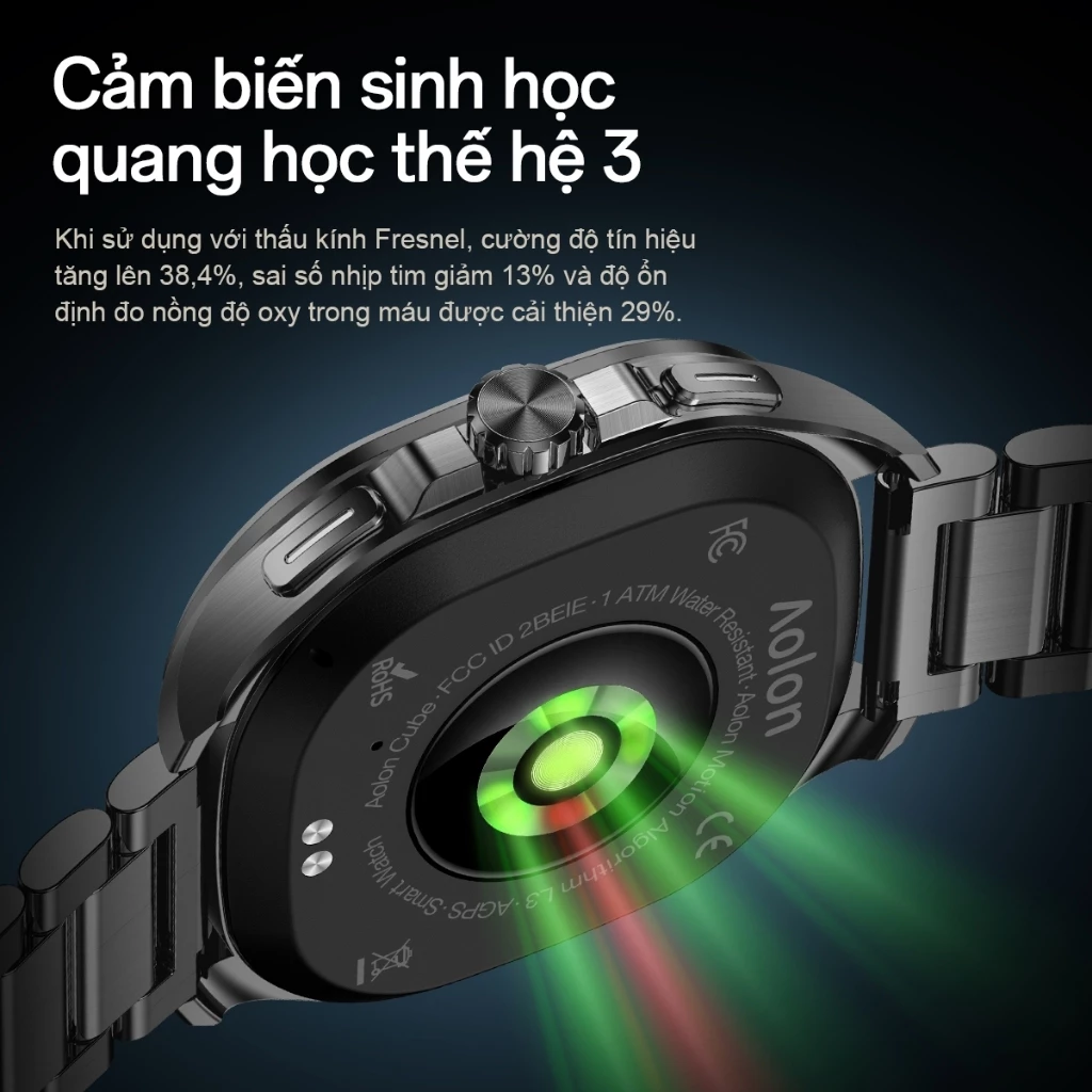 Cảm biến sinh học quang học thế hệ 3 với thấu kính Fresnel